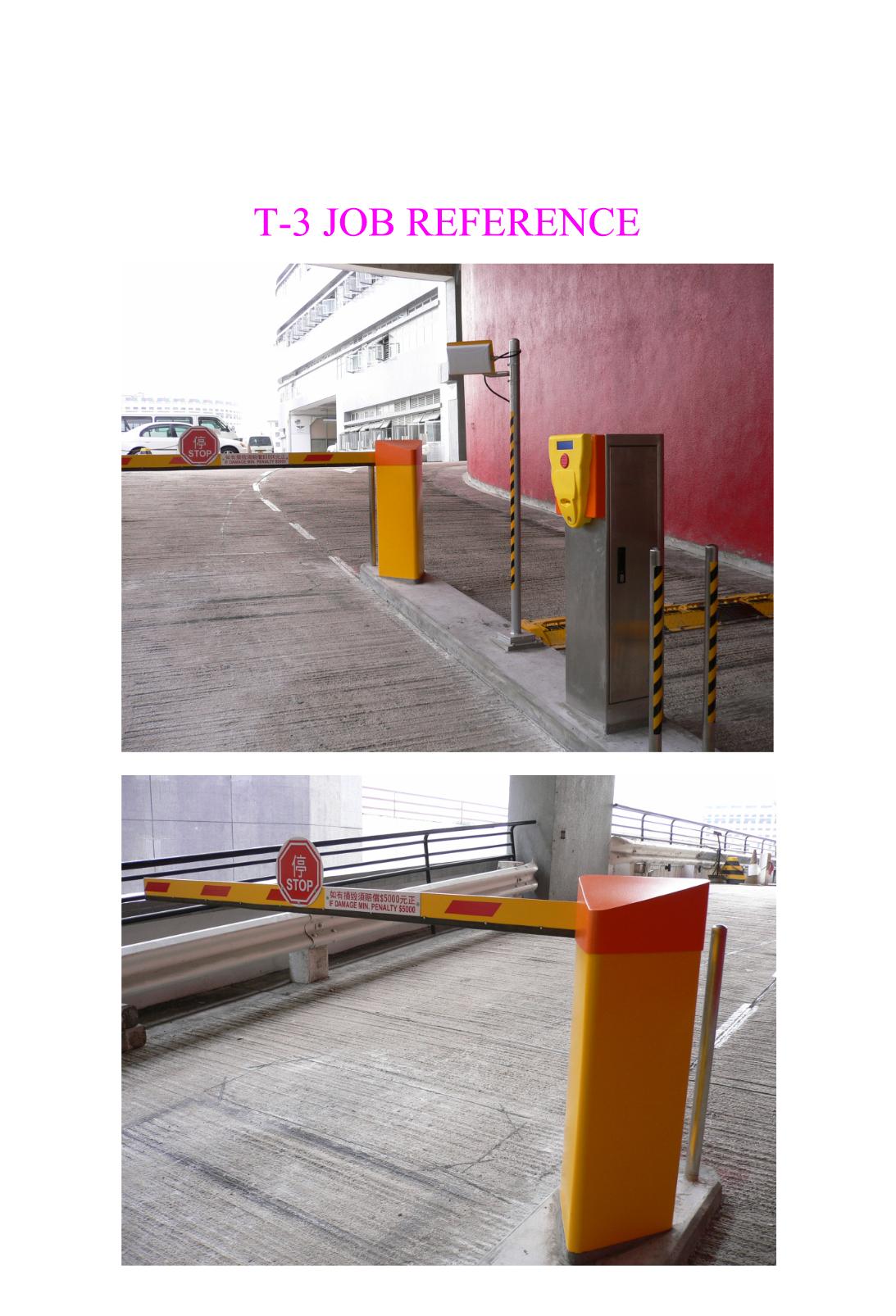 Triangle Barrier T-3 Specifications