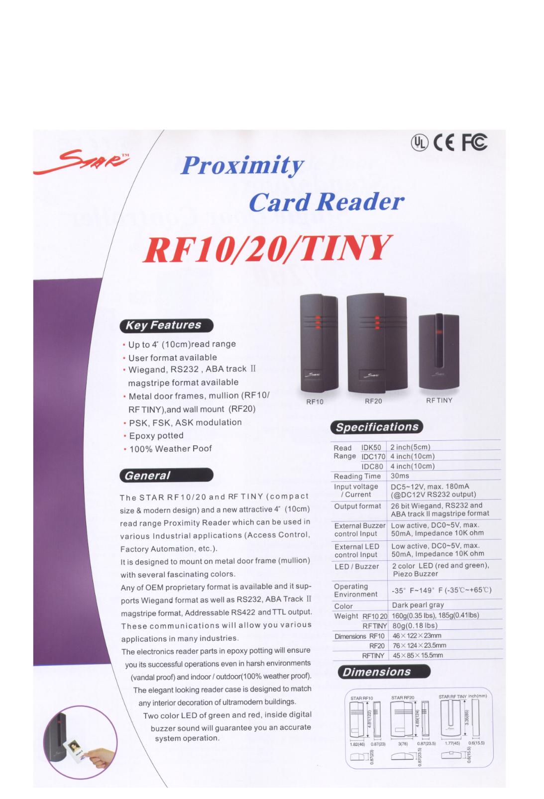 Automation Barrier S-328 Specification