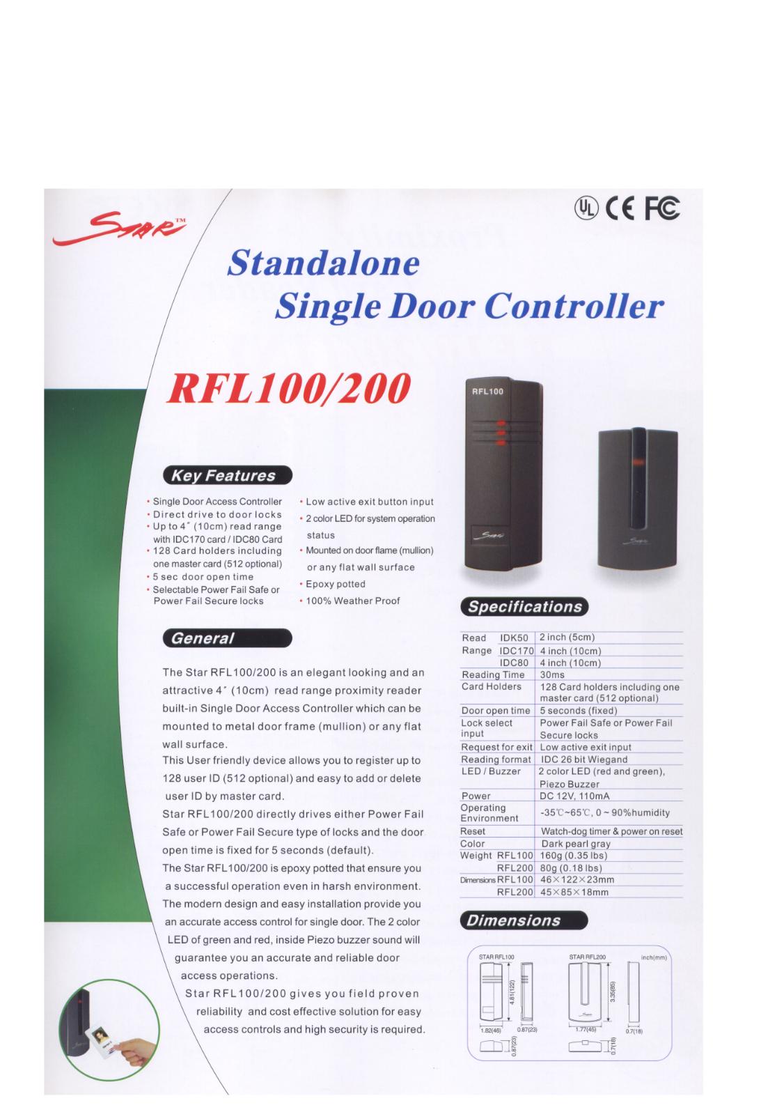 Automation Barrier S-328 Specification