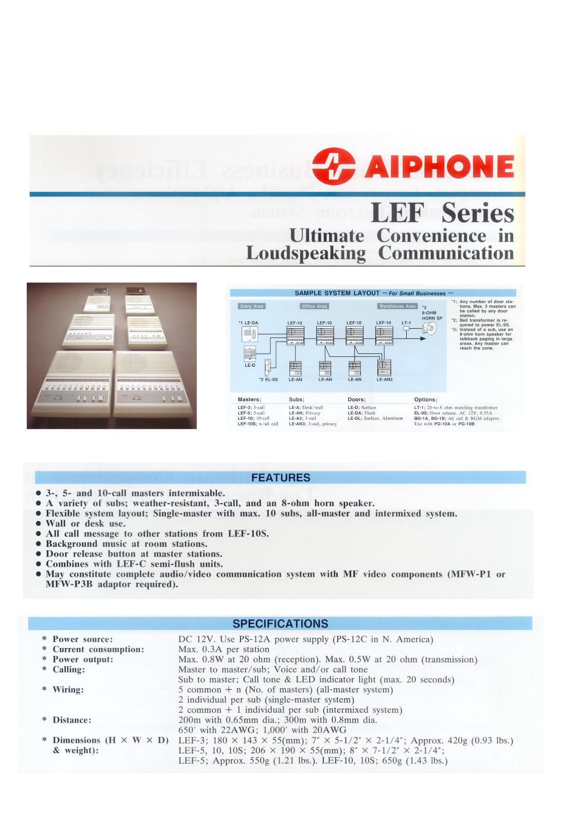 Automation Barrier S-328 Specification