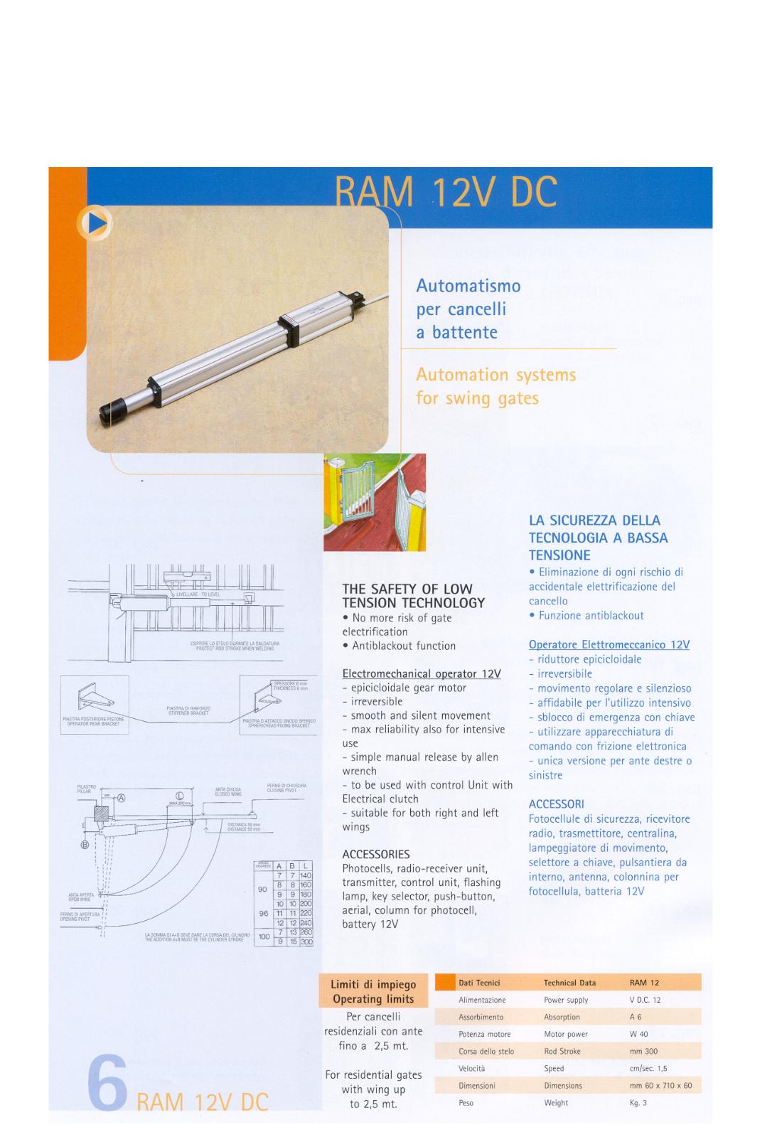 Automation Barrier S-328 Specification